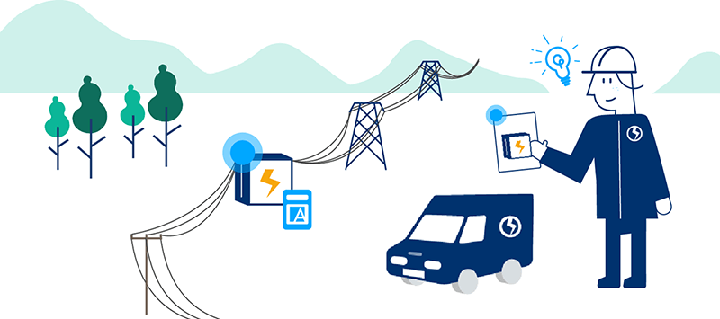 Smarte Stromnetze brauchen Echtzeitüberwachung und -messung auch auf der Ebene der Trafostationen.